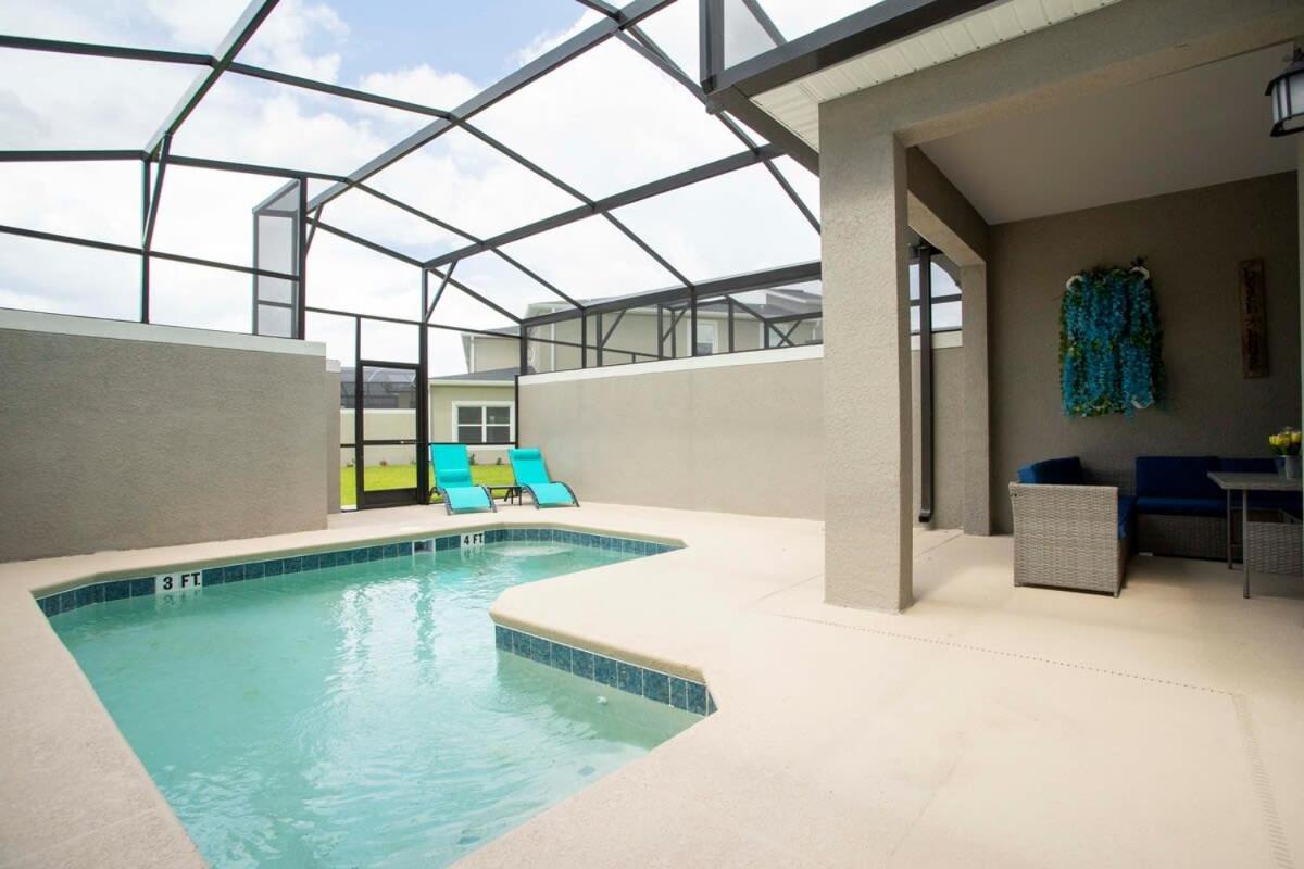 Gorgeous 4Bd W/ Pool Close To Disney @ Storey Lake 4289 キシミー エクステリア 写真