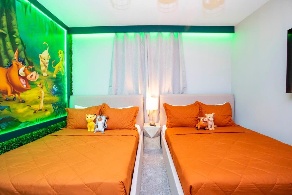 Gorgeous 4Bd W/ Pool Close To Disney @ Storey Lake 4289 キシミー エクステリア 写真
