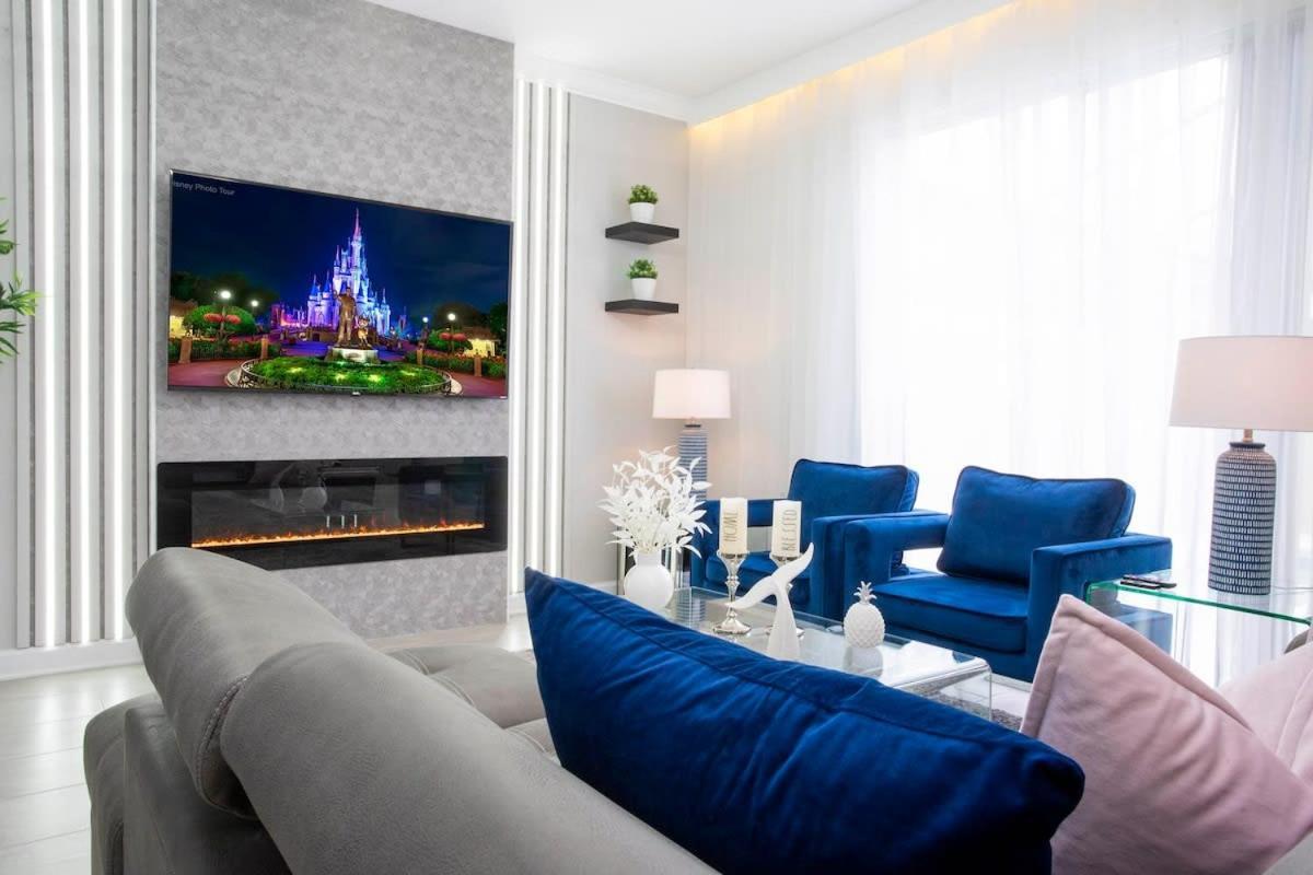 Gorgeous 4Bd W/ Pool Close To Disney @ Storey Lake 4289 キシミー エクステリア 写真